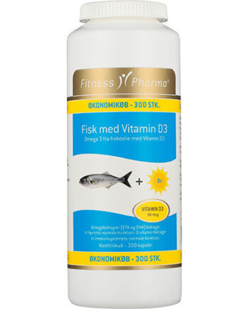 Fitness Pharma Fisk Med Vitamin D3 Fitness Pharma