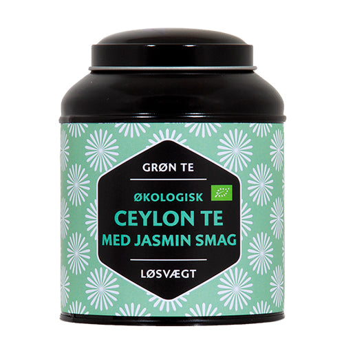 Grøn Ceylon Te Jasminsmag økologisk