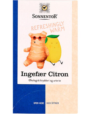 Ingefær Citron Te   Sonnentor