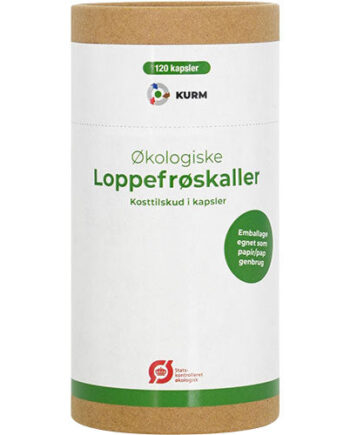 Kurm Loppefrøskaller Psyllium økologiske   Kapsler