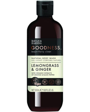 - Veganskbaylis   Harding Goodness Body Wash Lemongrass   Ginger