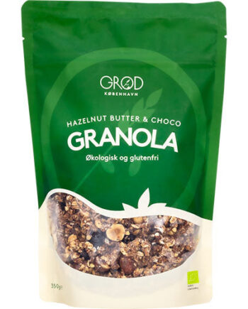 - Veganskgrød Grød Hazelnut Butter   Choco Granola  økologisk