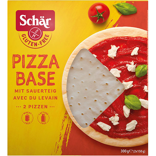 - Veganskschär Schär Pizzabunde