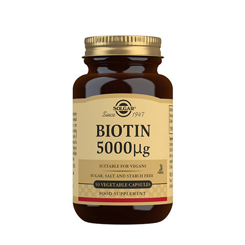 - Vegansksolgar Biotin 5000 Ug
