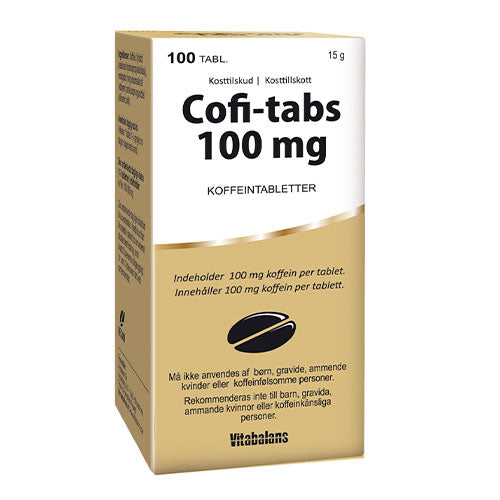 - Veganskvitabalans Cofi-tabs