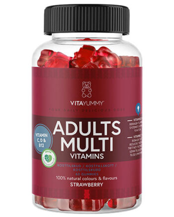 - Veganskvita Yummy Vitayummy Adults Multivitamin Strawberry