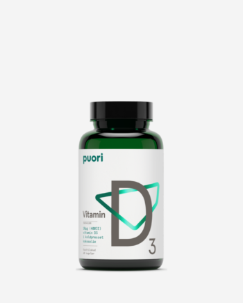 Puori Vitamin D3 120 Kapsler