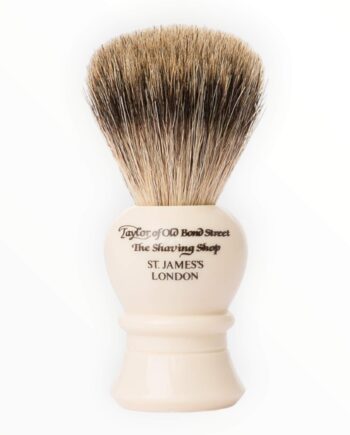 Taylor Of Old Bond Street Barberkost  Pure Badger  Traditional     Ivory