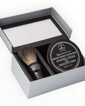 Taylor Of Old Bond Street Gaveæske Med Barberkost Og Barbercreme  Jermyn Street