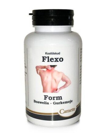 Camette Flexo Form Boswelia-gurkemeje  120 Tab 109g