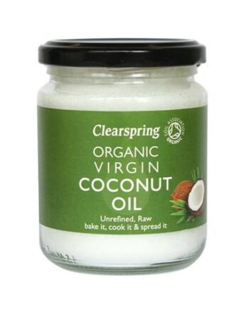 Clearspring Kokosolie økologisk 400 Gram