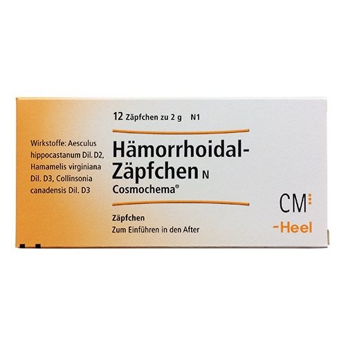 Hæmorrhoidal Stikpille Indh 12 Stk Stk