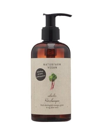 Naturfarm Vegan Hårshampoo Rabarber 250 Ml