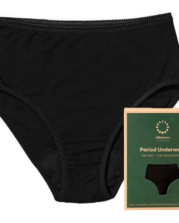 Allmatters High Waist Underwear Light Moderate    1pk