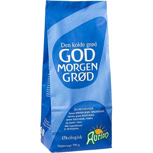Aurion Den Kolde Godmorgen Grød økologisk 700 Gram