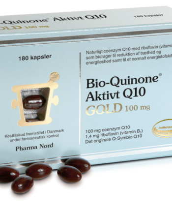 Bio-quinone Q10 Gold 100 Mg  180 Kapsler