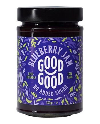 Blåbærmarmelade Med Stevia Sweet Jam 330 Gram