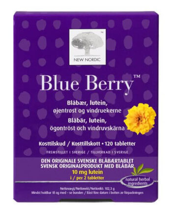 Blue Berry Original 120 Tabletter