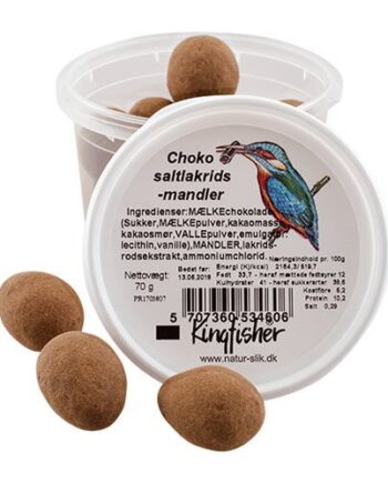 Choko Saltlakrids Mandler  70g
