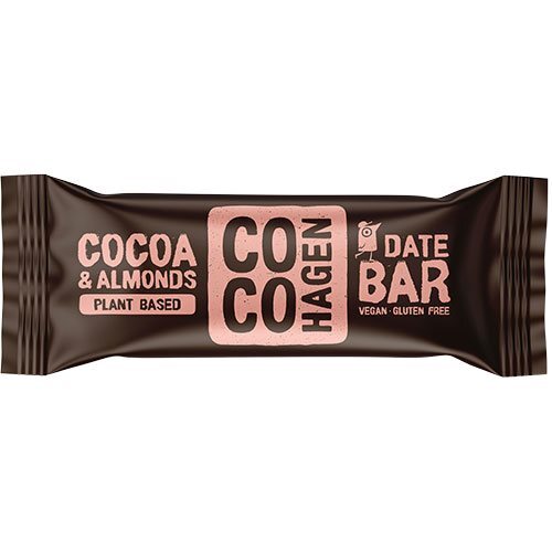 Cocohagen Bar Med Kakao Og Mandler økologisk 40 Gram
