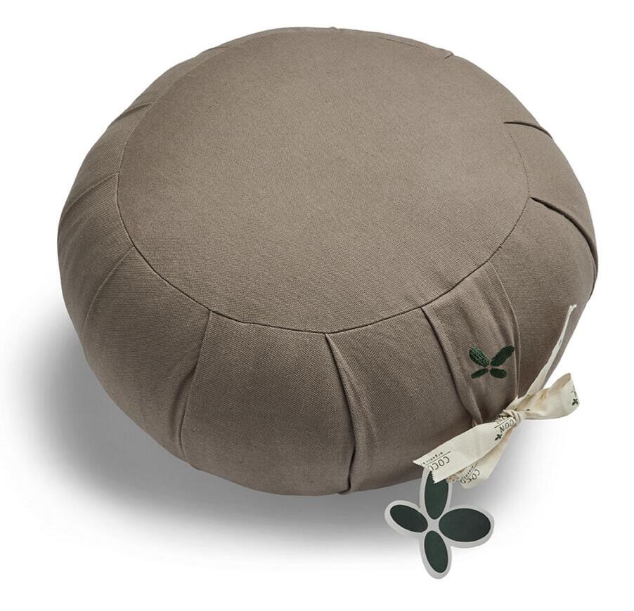 Cocoon økologisk Kapok Zafu Yogapude Cool Grey