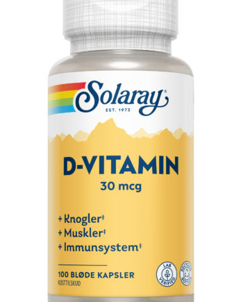 -vitamin 30 Mcg Solaray 100 Kapsler