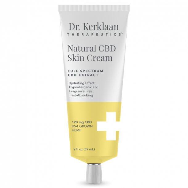 Dr Kerklaan Therapeutics Natural Cbd Skin Cream 59 Ml