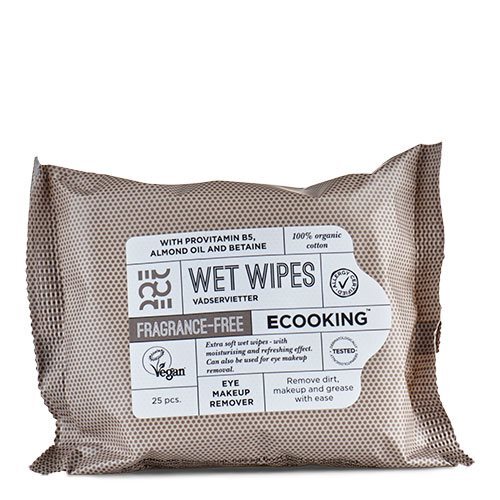 Ecooking Wet Wipes Fragrance Free 25 Pcs