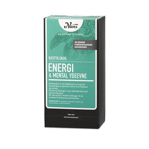 Energi Mental Ydeevne Helsepakke Nani 30 Breve