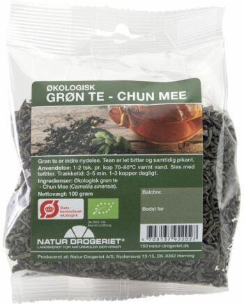 Grøn Te  Chun Mee økologisk 100 Gram