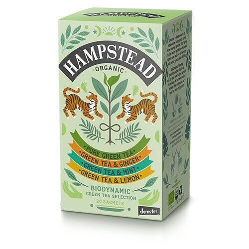 Hampstead Grøn Te Selection Pack Demeter 20br