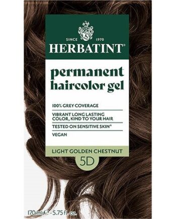 Herbatint 5d Hårfarve Light Golden Chestnut 170 Ml