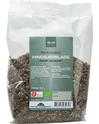 Hindbærblade økologiske 100 Gram