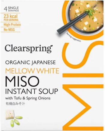 Instant Misosuppe Hvid    Tofu øko  40 Gram