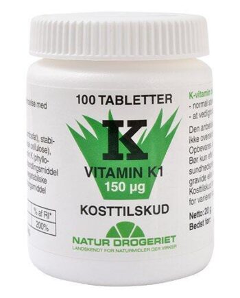 K1-vitamin 150 Mcg  100tab