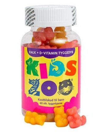 Kids Zoo Kalk     Gelé Kanin 60 Stk
