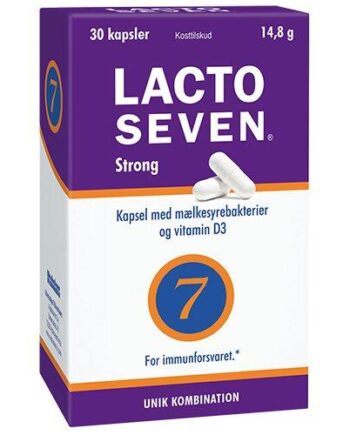 Lacto Seven Strong 30 Kapsler