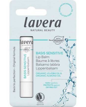 Lavera Læbepomade Basis Sensitiv Jojoba Olie   Almond Olie Lavera