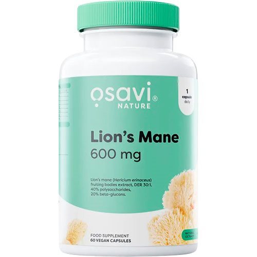 Lion Mane 600 Mg 60 Kapsler