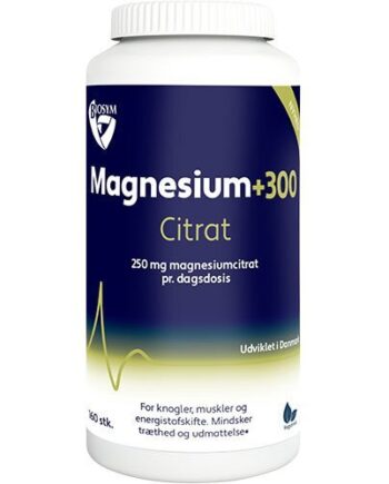 Magnesium 300 Citrat 160 Kapsler