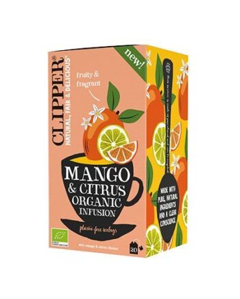 Mango   Citrus Te   Clipper 20 Breve