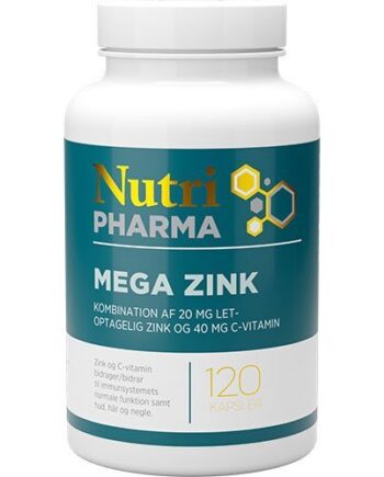 Mega Zink 120 Kapsler