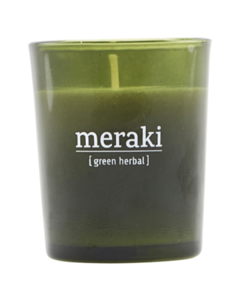 Meraki Duftlys Green Herbal   :     Cm  Dia:     Cm