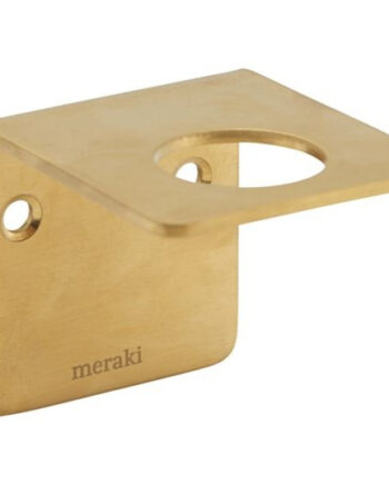 Meraki Supply Vægophæng  Børstet Messing