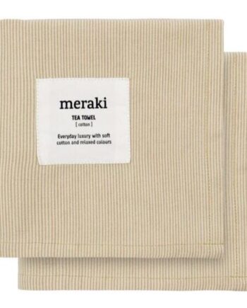 Meraki Viskestykker    Stk  Verum  Off White Safari