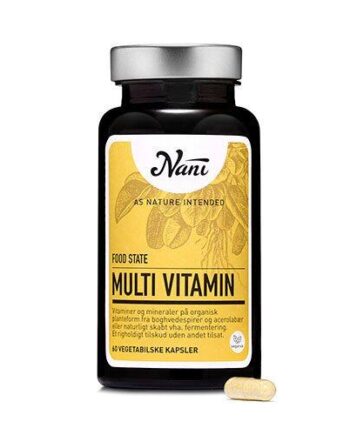 Multivitamin Food State Nani 60 Kapsler
