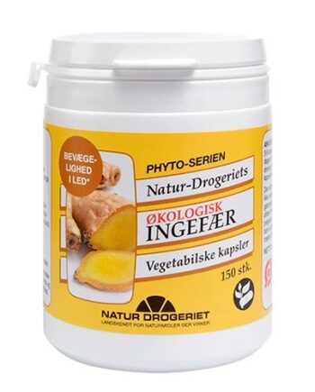 Natur-drogeriet Ingefær Kapsler    150 Kaps
