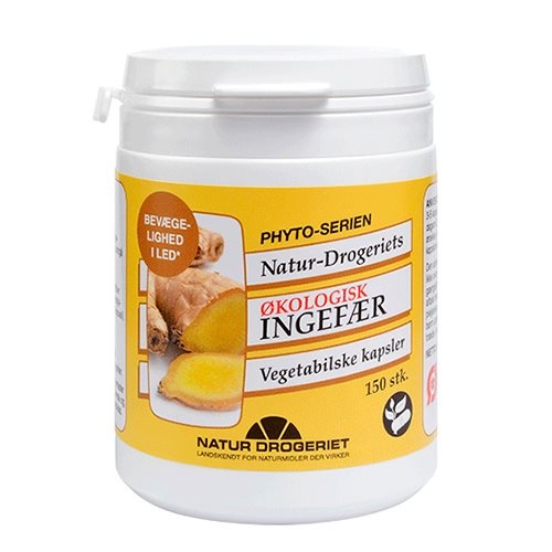 Natur-drogeriet Ingefær Kapsler 150 Kaps