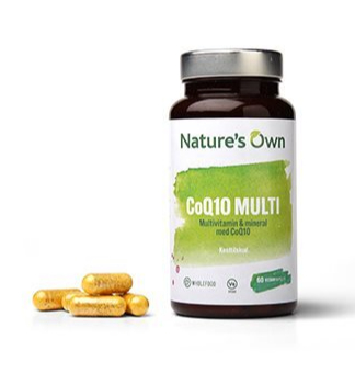 Natures Own Coq10 Multi Whole Food 60kap