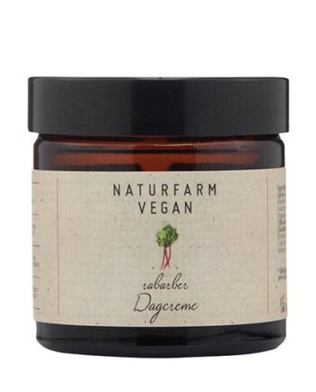 Naturfarm Vegan Dagcreme Rabarber  60 Ml